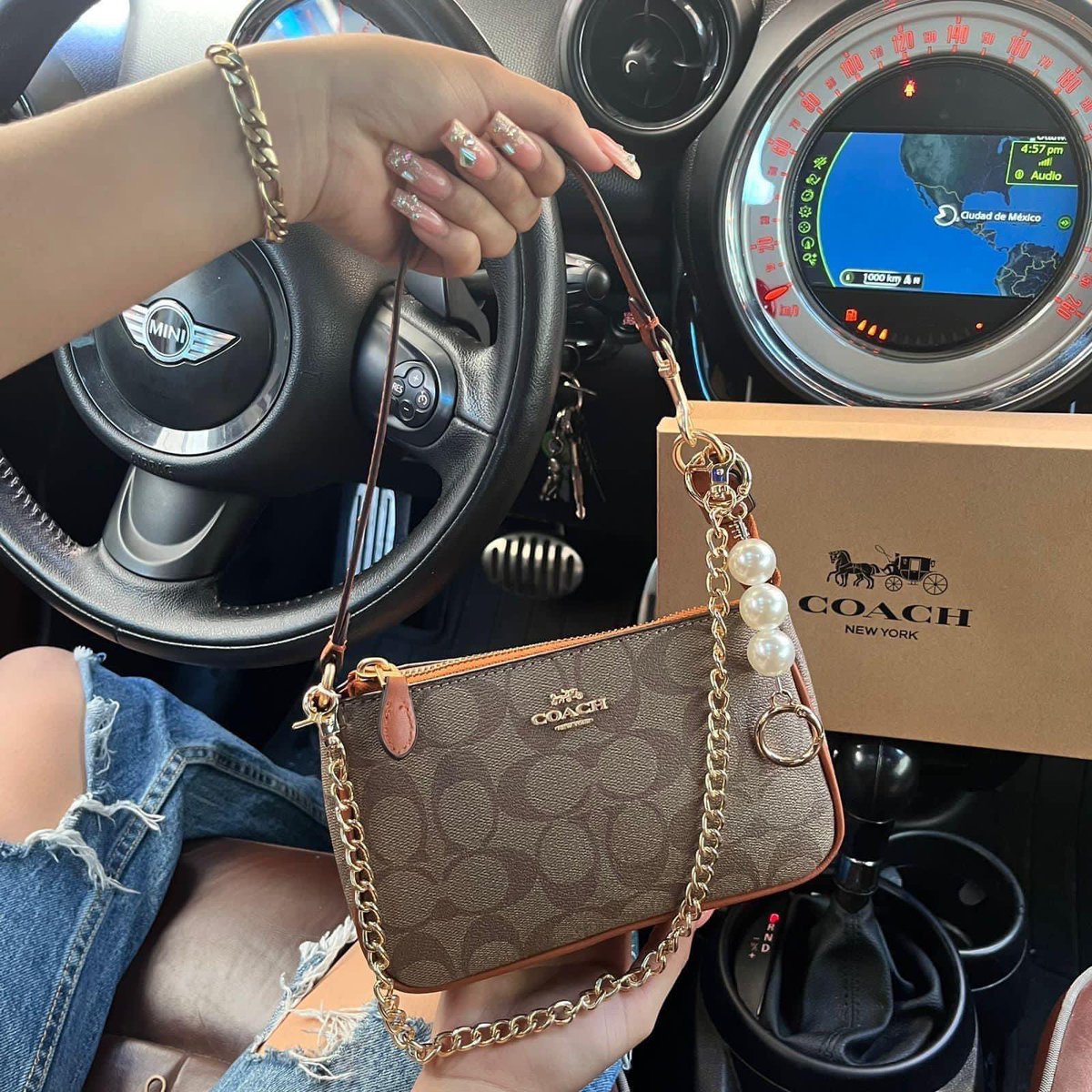 elayshia_'s tweet photo. These COACH mini handbags are IT 😍🩷 https://t.co/rpjGWs81CZ