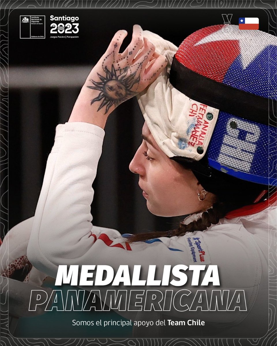 ¡Bronce para Chile 🇨🇱🥉🤺! Analía Fernández tiene una gran actuación en espada y logra un nuevo podio para la esgrima nacional en los Panamericanos Santiago 2023 #ChileCompite #ElLegadoComienza #Santiago2023