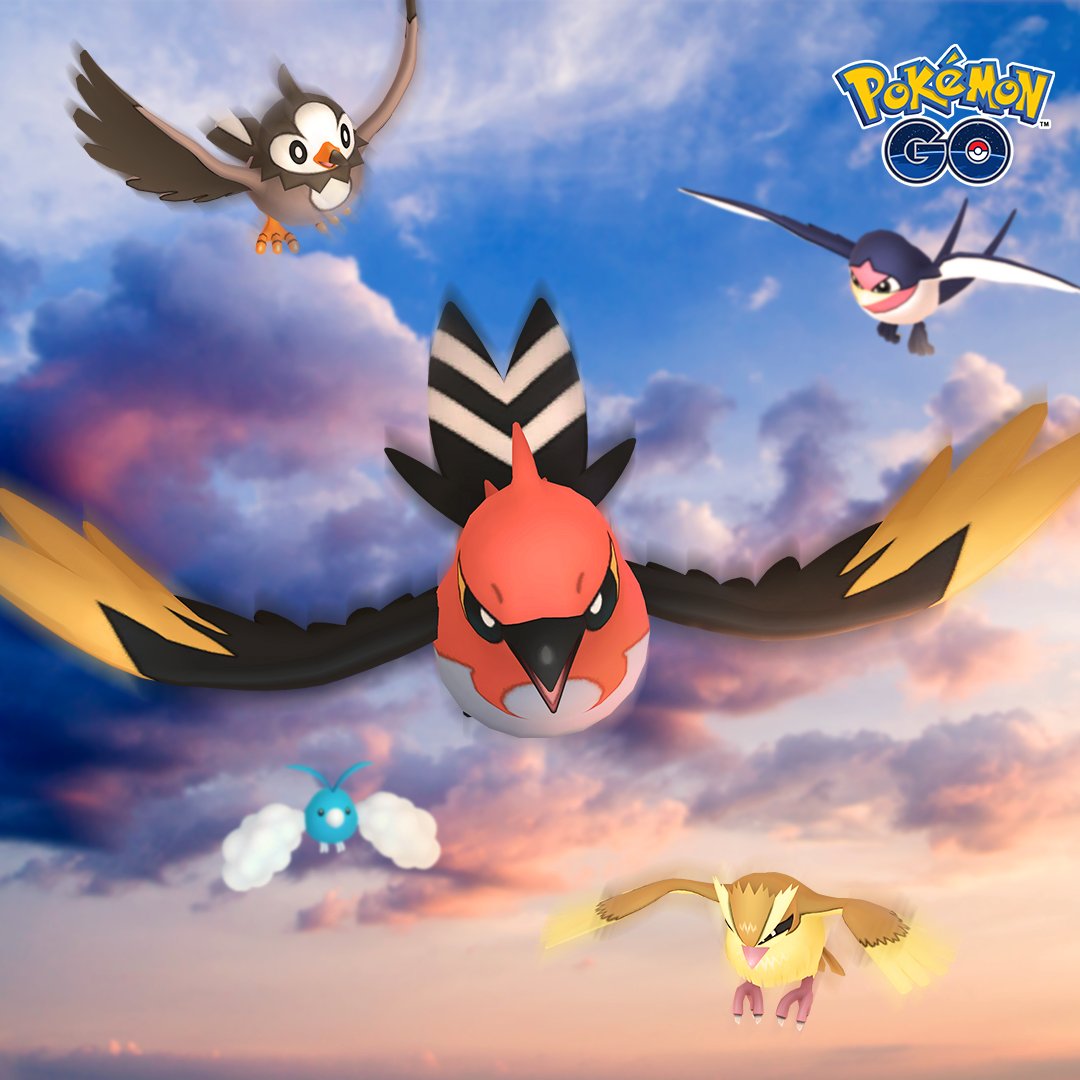 Pokemon: Tipo Flying (Voador)