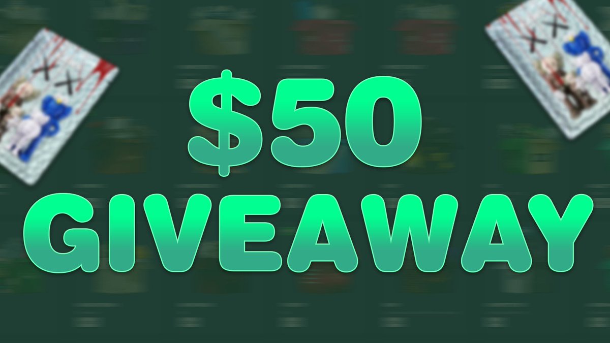 💰$50 GIVEAWAY💰

✅RT + Follow <a href="/realcsgomercy/">Code Mercy</a>  
✅Like + subscribe youtu.be/Zx0XIg_zBM4  (Proof)

⏳Rolling in 7 days on @Csgomercyga
#csgo #csgogiveaway #giveaway