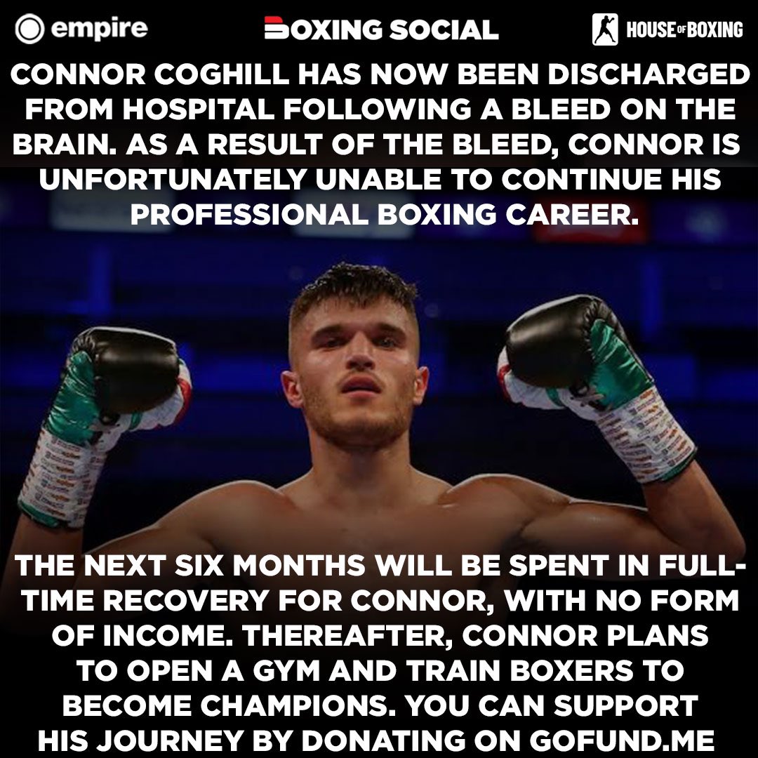 boxing_social's tweet image. 🔗 𝗟𝗜𝗡𝗞 𝗧𝗢 𝗗𝗢𝗡𝗔𝗧𝗘 👉 gofund.me/edc29b75

#Boxing