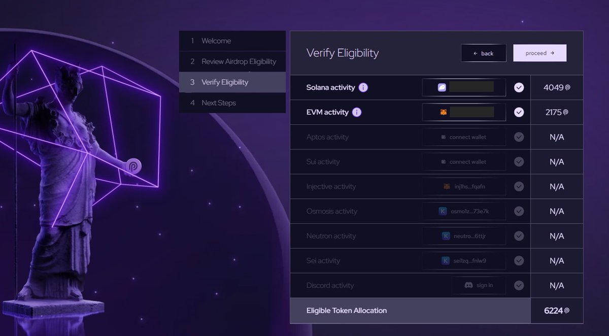 Pyth Airdrop

I highly recommend spending 15-20 mins and checking all your Solana, EVM, and other wallets.

Found an additional eligible wallet, and if Taiki's Marketmaker source is correct:

6224 x $0.20 = $1244 stimmy

→ airdrop.pyth.network