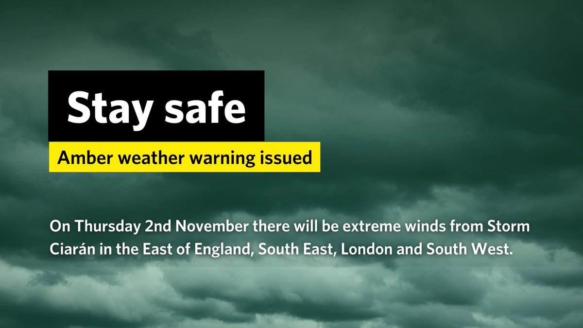 We urge everyone in the regions highlighted to take care tomorrow during the weather warning.

During strong winds there could be:

⚠️ Flying debris
⚠️ Damage to buildings
⚠️ Power cuts that cause blackouts
⚠️ Large waves in costal areas