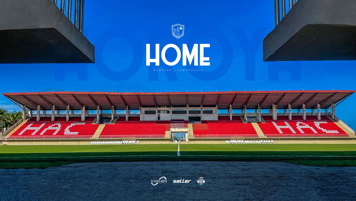 🏟️ Nouvelle saison, nouveau stade de compétition. Les Matamkas accueillerons désormais leurs matchs au Centre Sportif Antonio Souaré de Yorokoguia 😍

Rejoignez notre chaîne WhatsApp pour ne rien rater de l’actualité de votre club :
👉🏾 whatsapp.com/channel/0029Va…
#PanAfricanTeam 🔴⚪️