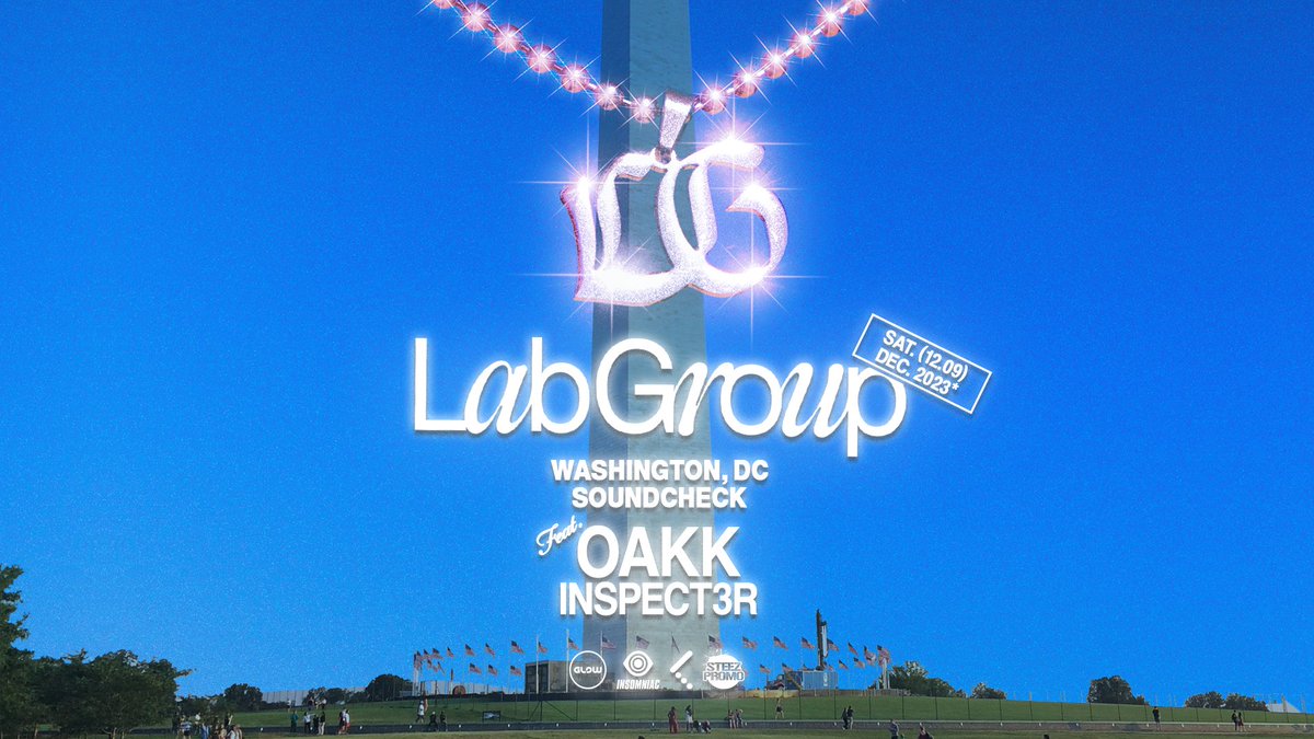 Steez Promo (@steezpromo) on Twitter photo The whole is greater than the sum of its parts. 💎 <a href="/LABGRP/">Lab Group</a> experiments at <a href="/soundcheckdc/">Soundcheck</a> on Saturday, December 9th w/ <a href="/oakkmusic/">OAKK</a> and <a href="/inspect3r/">Inspect3r 🔎</a>. 🔬
Tickets on sale now!➡️ hive.co/l/labgroupdc The whole is greater than the sum of its parts. 💎 <a href="/LABGRP/">Lab Group</a> experiments at <a href="/soundcheckdc/">Soundcheck</a> on Saturday, December 9th w/ <a href="/oakkmusic/">OAKK</a> and <a href="/inspect3r/">Inspect3r 🔎</a>. 🔬
Tickets on sale now!➡️ hive.co/l/labgroupdc