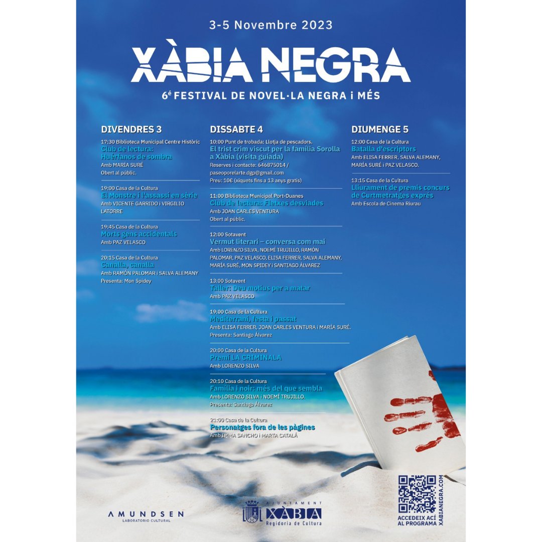 Festival Xabia Negra (@xabianegrafest) on Twitter photo 🤭 ¿Tenéis ganas de Xàbia Negra? 📆 Os dejamos el programa del festival al completo, para que no perdáis detalle. ¡Ya no queda nada!
-
🤭 Teniu ganes de Xàbia Negra? 📆 Us deixem el programa del festival al complet, perquè no perdeu detall. Ja no queda res!
<a href="/AjuntamentXabia/">Ajuntament de Xàbia</a> 🤭 ¿Tenéis ganas de Xàbia Negra? 📆 Os dejamos el programa del festival al completo, para que no perdáis detalle. ¡Ya no queda nada!
-
🤭 Teniu ganes de Xàbia Negra? 📆 Us deixem el programa del festival al complet, perquè no perdeu detall. Ja no queda res!
<a href="/AjuntamentXabia/">Ajuntament de Xàbia</a>