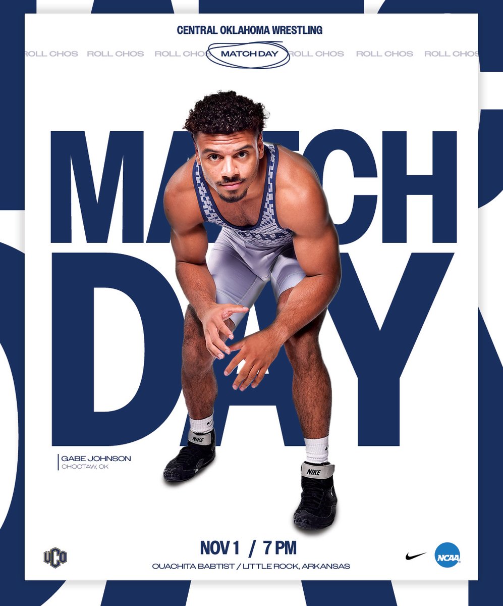 Here we go, Bronchos! 

<a href="/UcoWrestling/">UCO Wrestling</a> x #RollChos