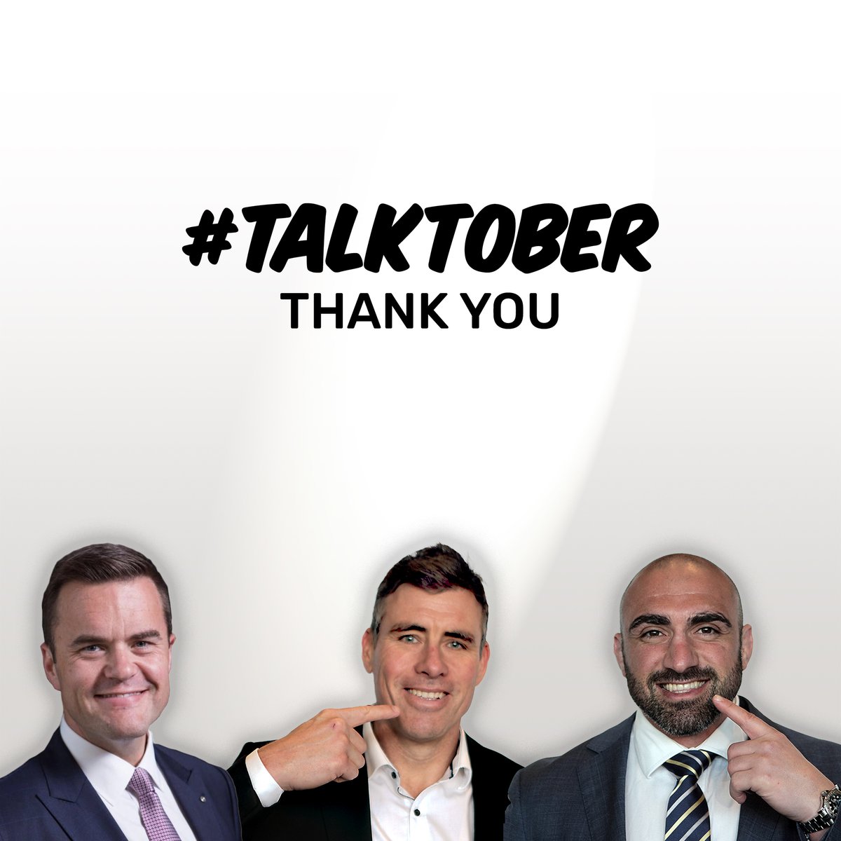 #Talktober might be over, but let's continue the discussion about the importance of talking & fostering positive men's #mentalhealth. 🗣️ Thank you to everyone who participated & donated. @AndrewConwayCEO @mattricho0 @Tim_Mannah @ipaaccountants #Lending Association