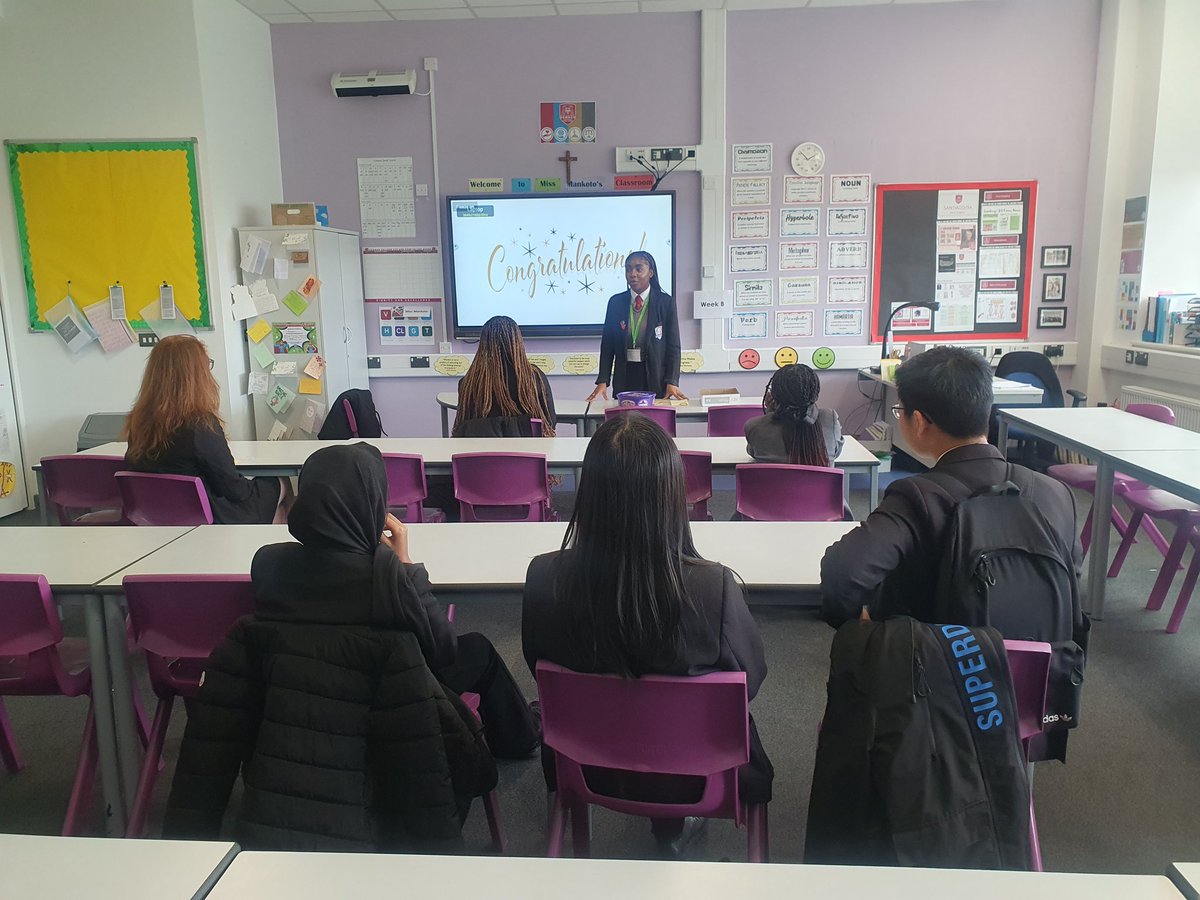 A great end to an inspirational month. Now, we have a beautiful beginning to a new team. Peggy leading a speech and thanking  those who attended the first Student Diversity Ambassador meeting. 

Eek in exciting for them!