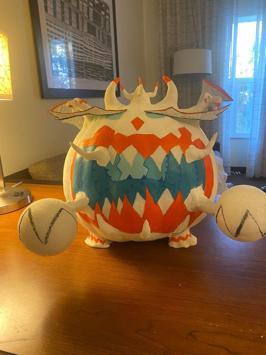 Just see this on social media, created by someone. Who ever you are, great work 👏🏻

If you know who done this please tag

#PokemonGo #PokemonGOApp #PokemonGOHalloween #Guzzlord #ShinyGuzzlord #Pumpkin #pumpkincarving #PokemonGOCommunityDay #PokemonGOfriends #PokemonGoRoutes