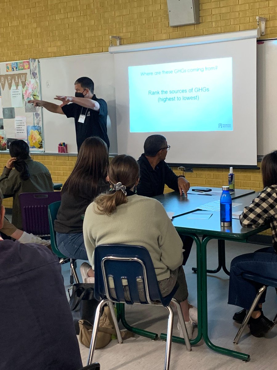 The Outreach staff at Perimeter Institute had the chance to facilitate three teacher workshops @mbteachers PD Day 2023: James Webb Space Telescope Classroom Connections; Beyond Bohr: A Quantum Approach to the Atom; and Climate Anxiety & Climate Action.