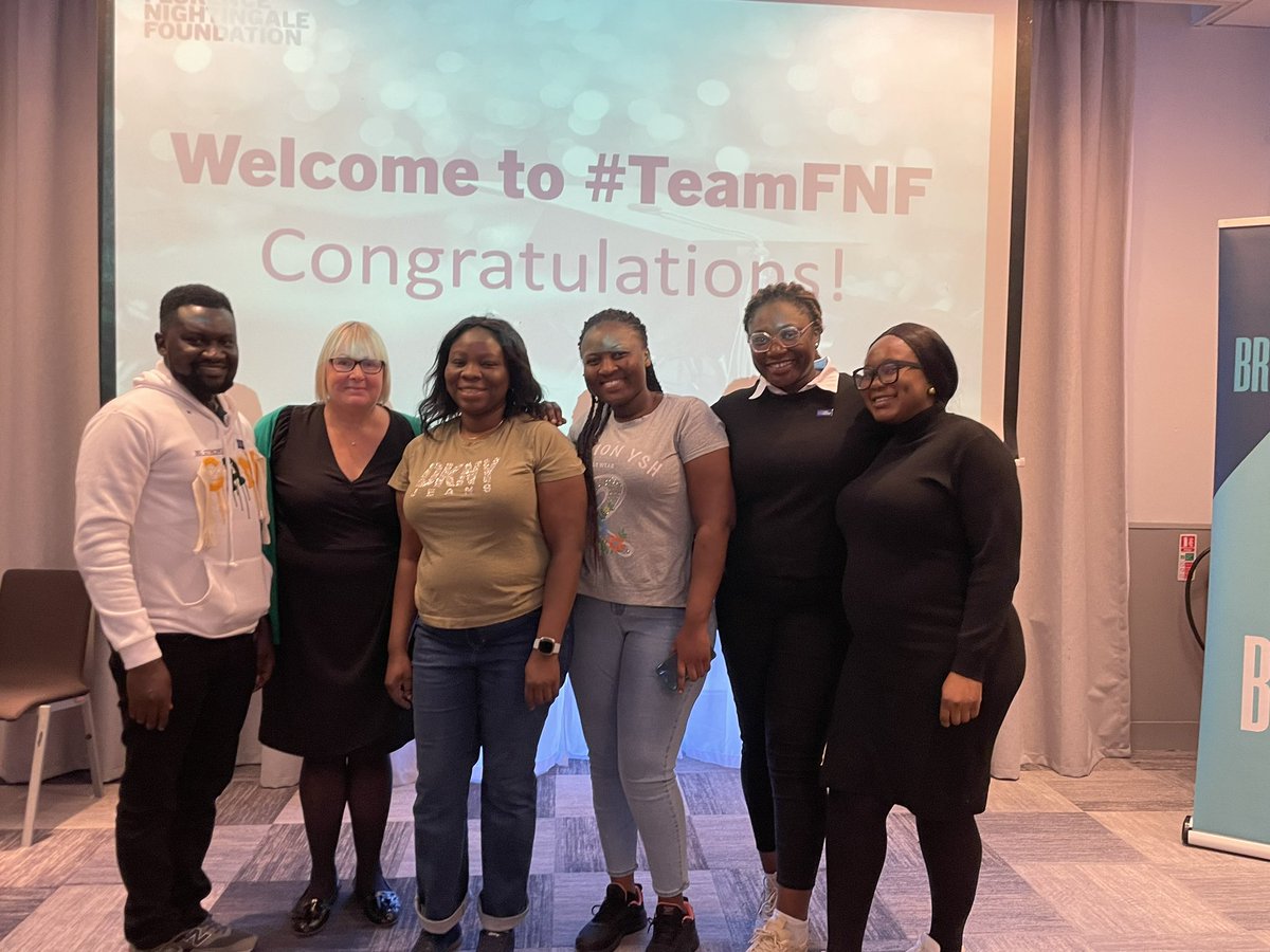 HIoW FNF accelerated development programme for Internationally educated nurses and midwives - SHFT alumni - onwards and upwards you go! @Hiownursesupply @hullpj @julake10 @FNightingaleF @westwood_greta @DebbieDjk