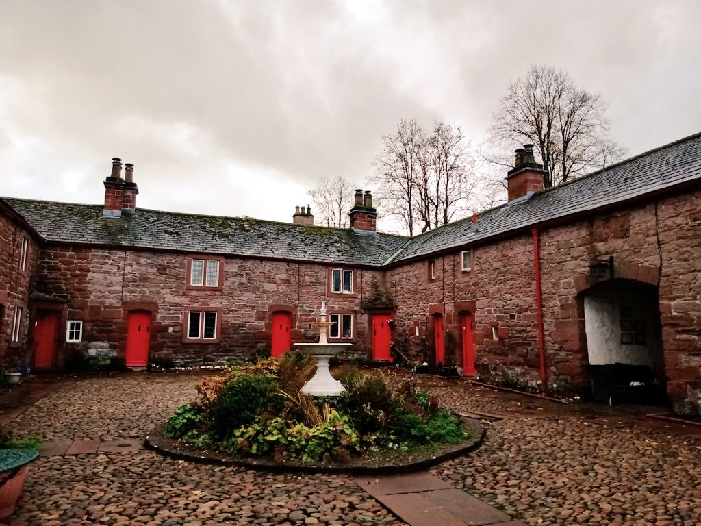 Amazing afternoon at St Anne's Almshouses in Appleby, built in 1651, in a courtyard arrangement. Works are needed to upgrade the houses, providing better heating and ventilation for residents. #heritage #buildingconservation #listedbuildings #westmorland #visitwestmorland