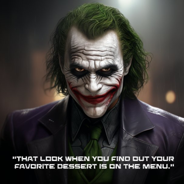 Food glorious food 😋 🥣🍡🍦🍨🍧🍩🍪 #joker #batman #eatingout #finedining #dessert
