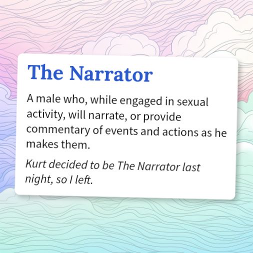 The Narrator - buff.ly/3u3sXmd