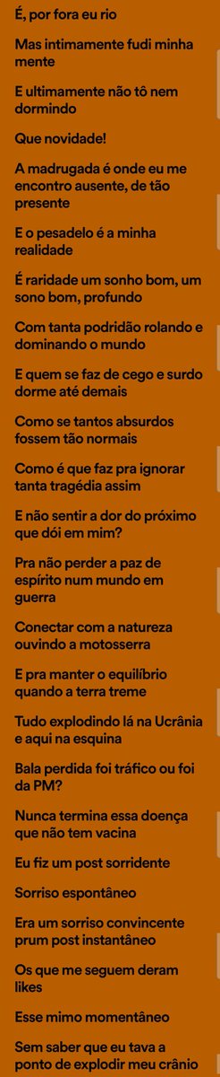 letrasCABECA's tweet photo. Gabriel, O Pensador - Ultimamente

Pouca gente ouviu.
https://t.co/1hVgv6jDe6 https://t.co/6fRtYhCXqG