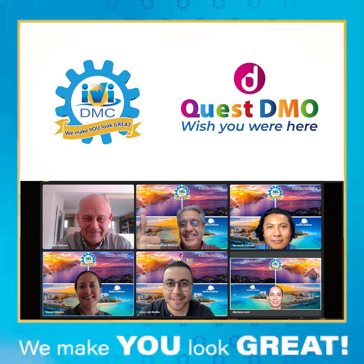IVIDMC's tweet photo. Our team is constantly expanding! This month we had great online meetings with Mr. Alejandro Watson, and Mr. Peter Bull, where we discussed new business opportunities. Soon you’ll learn more about them and about their participation in dQuest DMO. https://t.co/9ob3Sdy10g