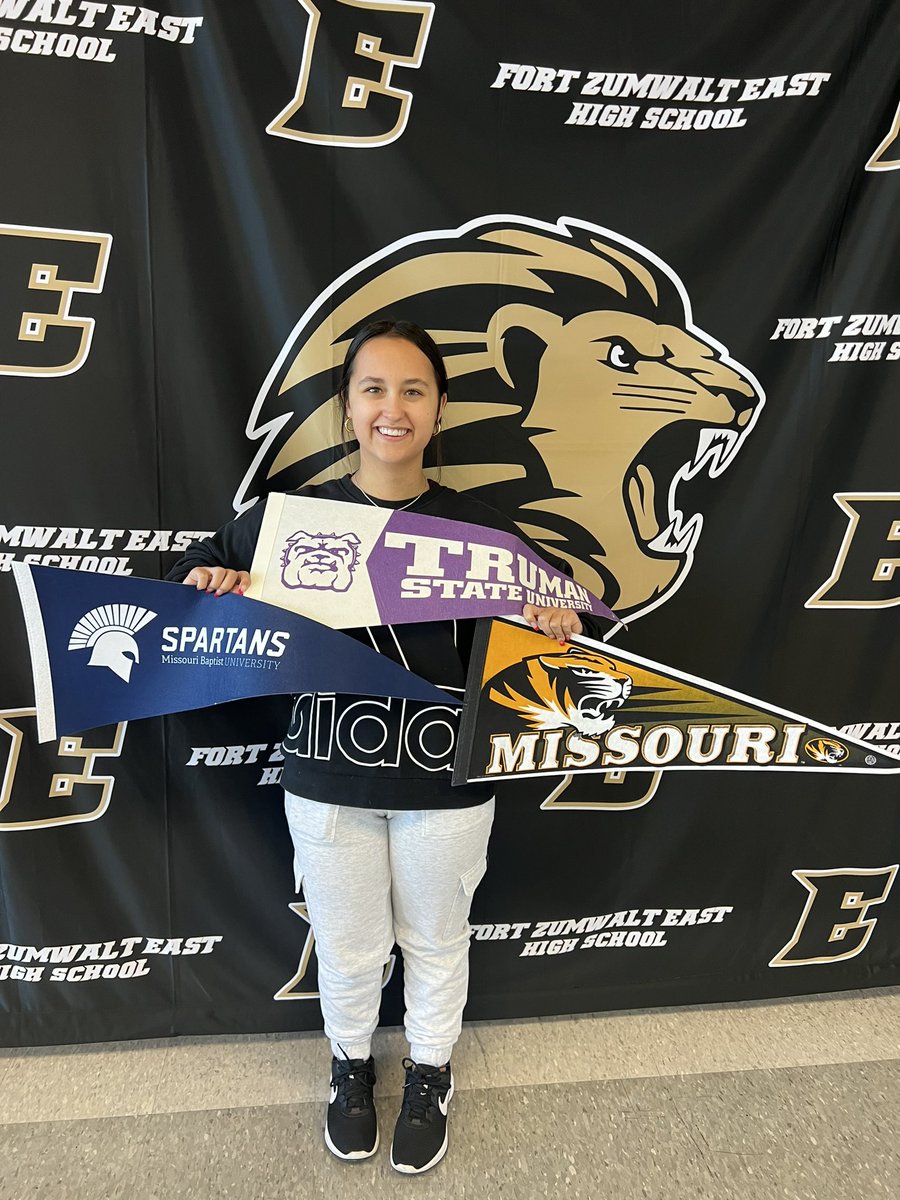 Congratulations to Alyssa Perry for being accepted into Truman, Mizzou, and MO Baptist!