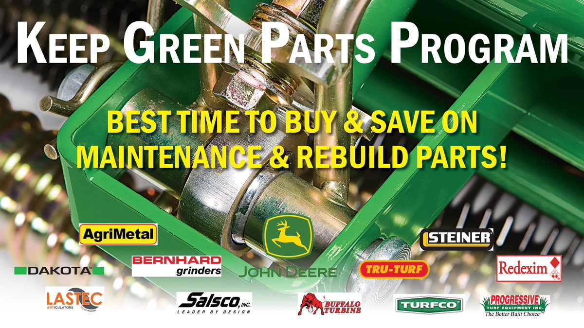 🔩⚙️🛠️ It’s that time of year! Get your #KeepGreen parts orders in now- best savings of the year!💰 nam11.safelinks.protection.outlook.com/?url=https%3A%…