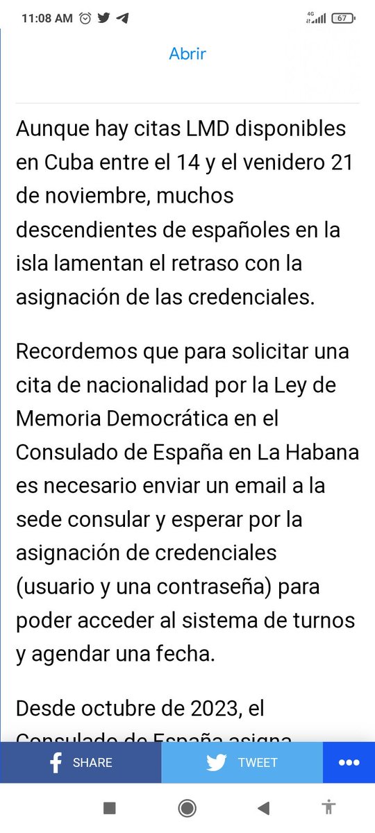 JHeriam's tweet photo. 🚨🚨🚨 @DavidCasarejos @sanchezcastejon @MAECgob @justiciagob @PiliCancela @pilar_llop @ConsEspLaHabana @EmbEspCuba 🚨🚨🚨
Necesitamos que en el @ConsEspLaHabana se hagan las cosas como son, ya basta de requerimientos que nunca antes habían echo, agilicen ya todo, No mas demora🚨 https://t.co/SOII0M8Chc