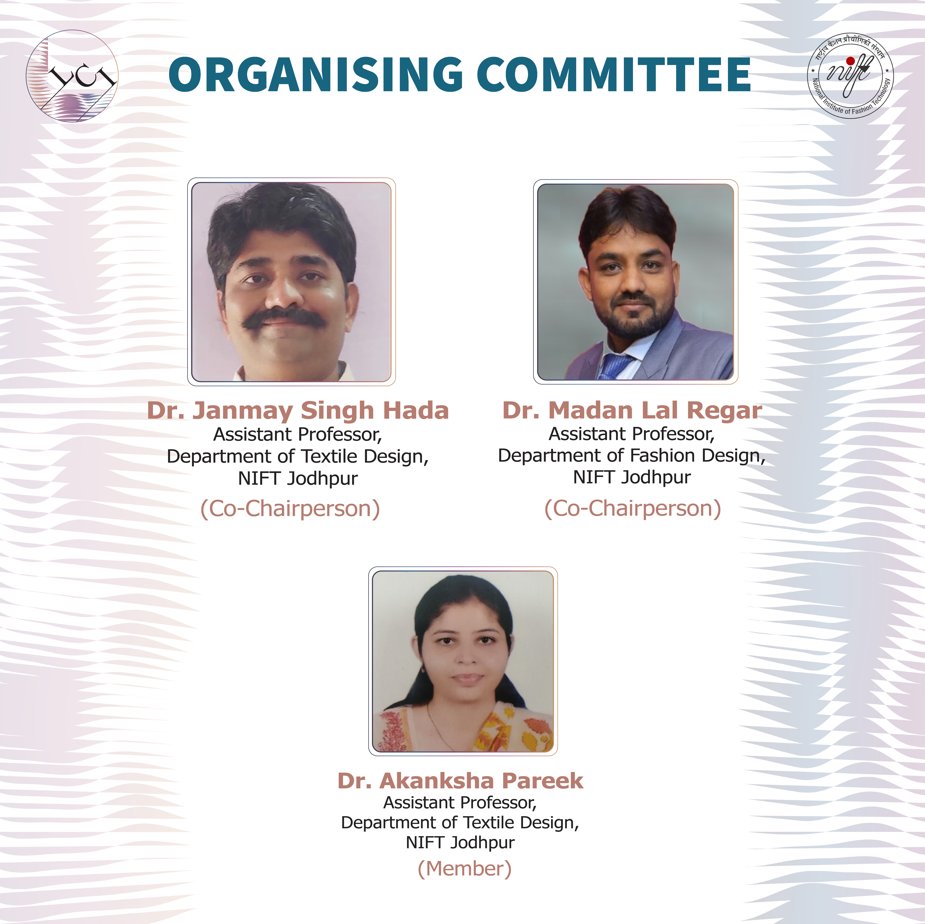 jodhpur_nift's tweet photo. Presenting to you the Organizing Committee of the International Design Symposium on Leveraging Creativity for Innovation: Role of Design Research.
Join us on 2nd &amp; 3rd Nov for an exciting &amp; thought-provoking event where you'll learn from some of the stalwarts of design research. https://t.co/7IsVnyV3sa