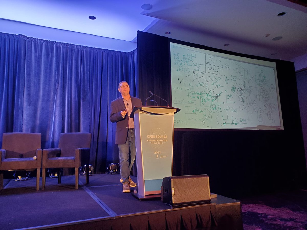 FINOSFoundation's tweet photo. Is your enterprise onboard? @jmertic of @OpenMFProject discusses the changing narrative for open source #OSFF2023 #OSinFinance https://t.co/1kbGR2NkK0

Presented by #FINOS and @linuxfoundation #opensource #fintech #financialservices #regtech #openmainframesummit https://t.co/YDBHvP6jOf