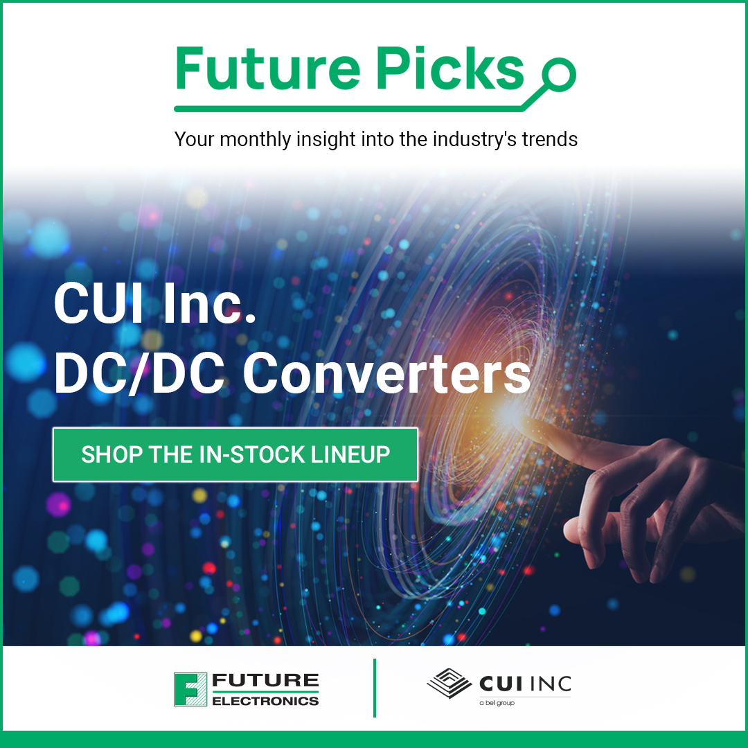 FutureElec's tweet image. Future Picks features: @CUIInc DC-DC Converters providing an extensive lineup of DC-DC converters that offer input and output voltage options, protections, and special features. #dcconverters #futurepicks #futureelectronics

See the lineup
bit.ly/47dx3Xh