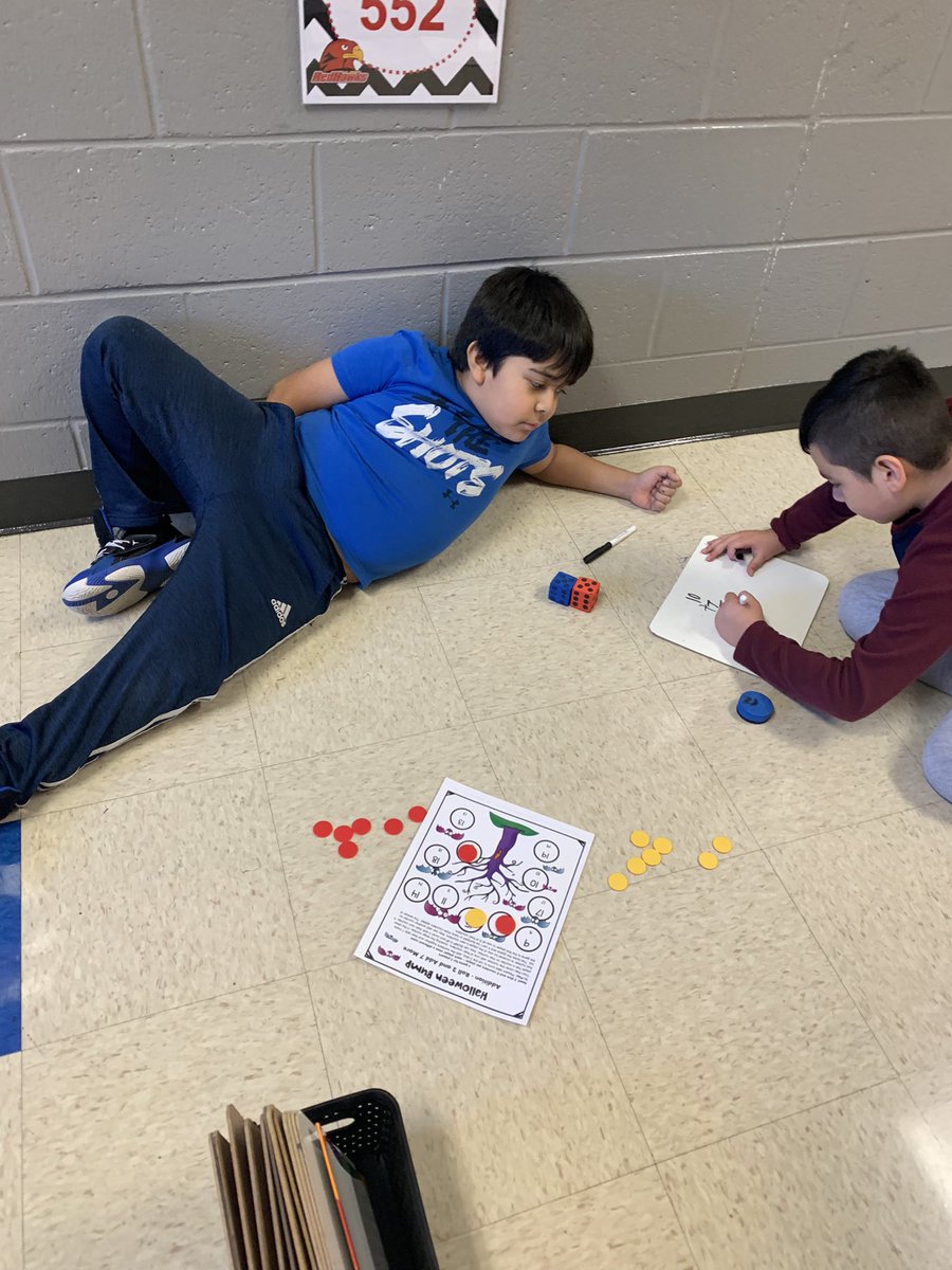 Working on our addition is a fun bump game.