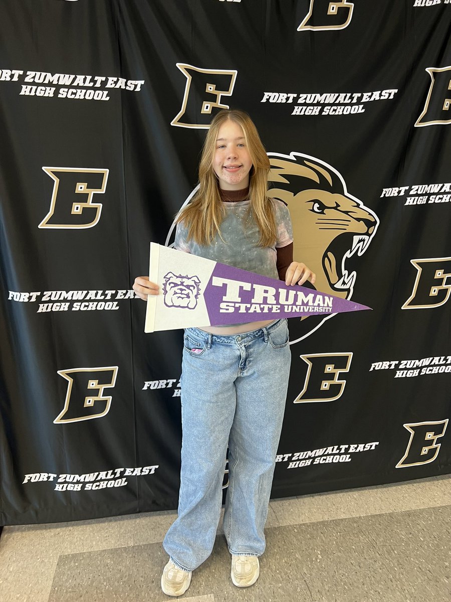 Congrats Jada Prince who was accepted to Truman!!