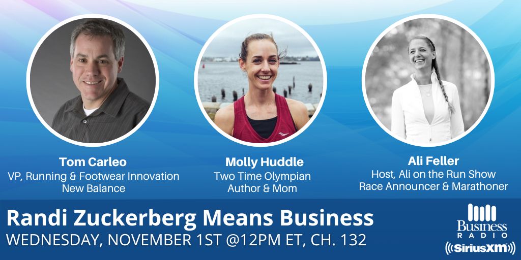Randi Zuckerberg 🤗 (@randizuckerberg) on Twitter photo 🏃♀️ Lace up for the 2023 NYC Marathon 🇺🇸
Join me TODAY at 12pm ET for a compelling discussion with some key figures in the marathon scene:
✅ @NewBalance @NYCMarathon Partnership #RunYourWay
✅ Witness <a href="/MollyHuddle/">Molly Huddle 🏃🏻♀️</a>'s Return to Competition & Support for @AndMother_org
✅ Tune in 🏃♀️ Lace up for the 2023 NYC Marathon 🇺🇸
Join me TODAY at 12pm ET for a compelling discussion with some key figures in the marathon scene:
✅ @NewBalance @NYCMarathon Partnership #RunYourWay
✅ Witness <a href="/MollyHuddle/">Molly Huddle 🏃🏻♀️</a>'s Return to Competition & Support for @AndMother_org
✅ Tune in