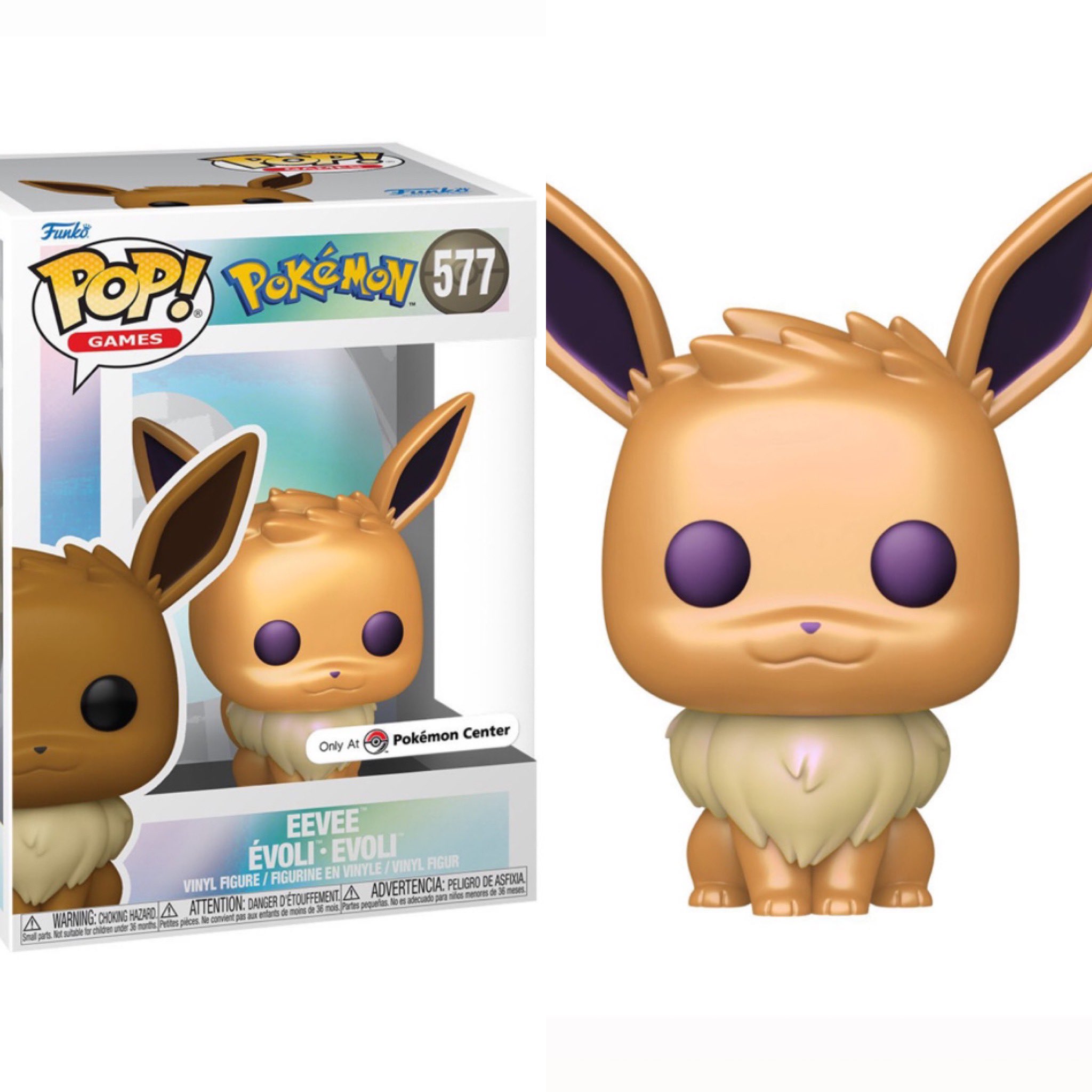 New Eevee Pearlescent Funko Pop! #funkopop #funko #pokemon #eevee #ani, Funko Pops