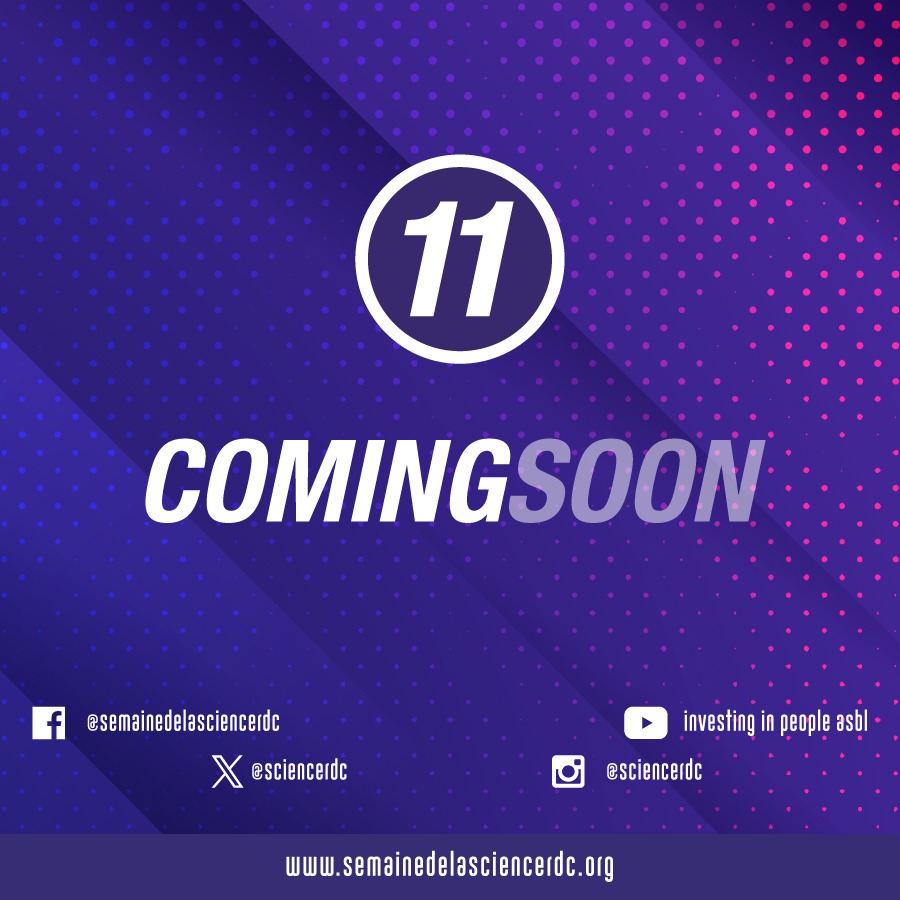 Nous nous préparons, et vous ? 😉 #SST11 #RDC #2024
<a href="/MadiKadima/">KADIMA-NZUJI Madimba, PhD</a> <a href="/DoraMuanda/">Dora Muanda</a> <a href="/assimay/">Assina Kahamba</a> <a href="/JMEsole/">Jonathan Mboyo Esole</a> <a href="/LLiziba/">Lycée Liziba</a> <a href="/MikeTlka/">Mike Tlka</a> <a href="/AfricanUnionDRC/">L'Union africaine en RDC/African Union in the DRC</a> <a href="/KAOWARSOM/">Royal Academy for Overseas Sciences</a> <a href="/FRB_KBS/">Fondation Roi Baudouin</a> <a href="/EquityBCDC/">EquityBCDC</a> <a href="/TMB_CD/">Trust Merchant Bank</a> <a href="/WBI_tweet/">WBI</a> <a href="/rt_educ/">𝙍𝙏𝙀𝘿𝙐𝘾</a> <a href="/Orange__RDC/">Orange RDC</a> <a href="/Ingeniouscity/">Ingenious City</a> <a href="/SilikinVillage/">Silikin Village</a> <a href="/skenmoe62/">Stephane kenmoe</a> <a href="/MichelleNdiaye1/">Michelle Ndiaye-Director Transformative Peace -OSF</a> <a href="/LorenceKabasele/">StopChildMarriage</a>