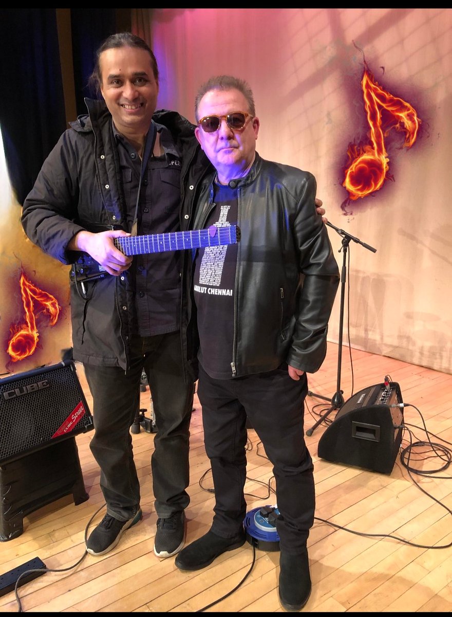 Back home from 6 rocking gigs from a concert tour with the most country hopping that I have ever done in my life (Belgium, Germany, The Netherlands, UK and Dubai). Here with with my friend Craig Clarke who drove down from Edinburgh for the Krosswindz Glasgow gig in The UK.
