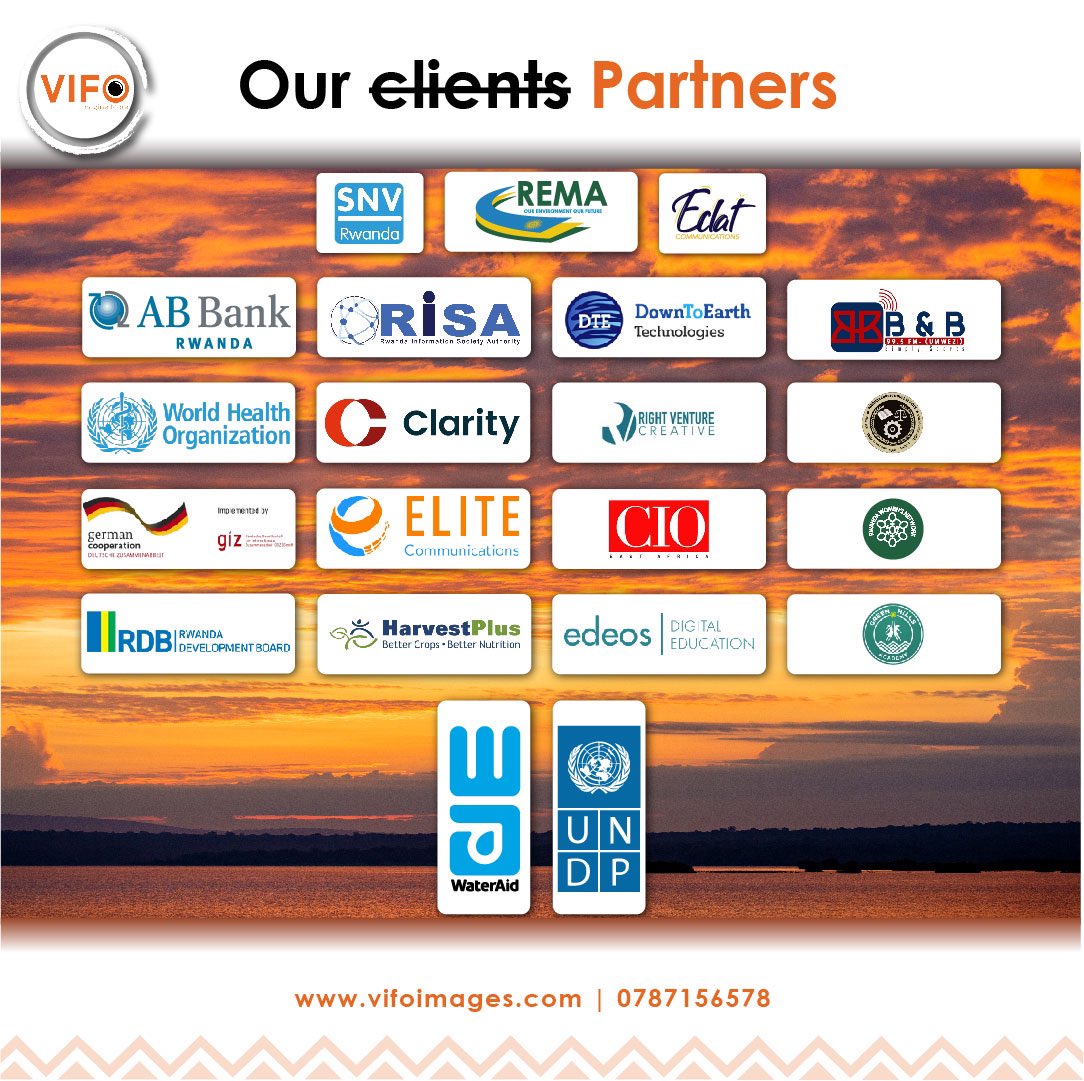 VifoRwanda's tweet photo. Growing big and better ๐๐
We thank all you who have trusted us since 2017 when we started our operations in Rwanda. We prefer calling you โPartnersโ in this journey.
- We are driven by creativity and innovation
The Journey continues ๐
#vifoimages #rwanda #photo #photooftheday https://t.co/fzNCiWOp7O