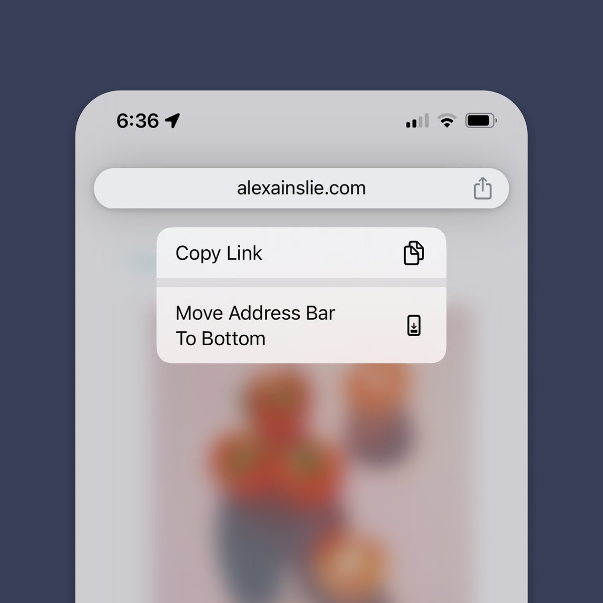 If you use <a href="/googlechrome/">Chrome</a> on an iPhone and want to try out a more thumb-friendly address bar, you can now long press for the option to move it. This works in reverse too in case you want to change back ✨