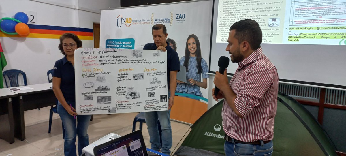 UNAD_CEADYopal's tweet photo. Nuestras comunidades nos compartes sus mapas de sueños @ElOirdelaRegion 
@UniversidadUNAD
 #ElOIRDeLaRegión
#ZAOesUNADenTerritorio https://t.co/QzGQKNCLHX