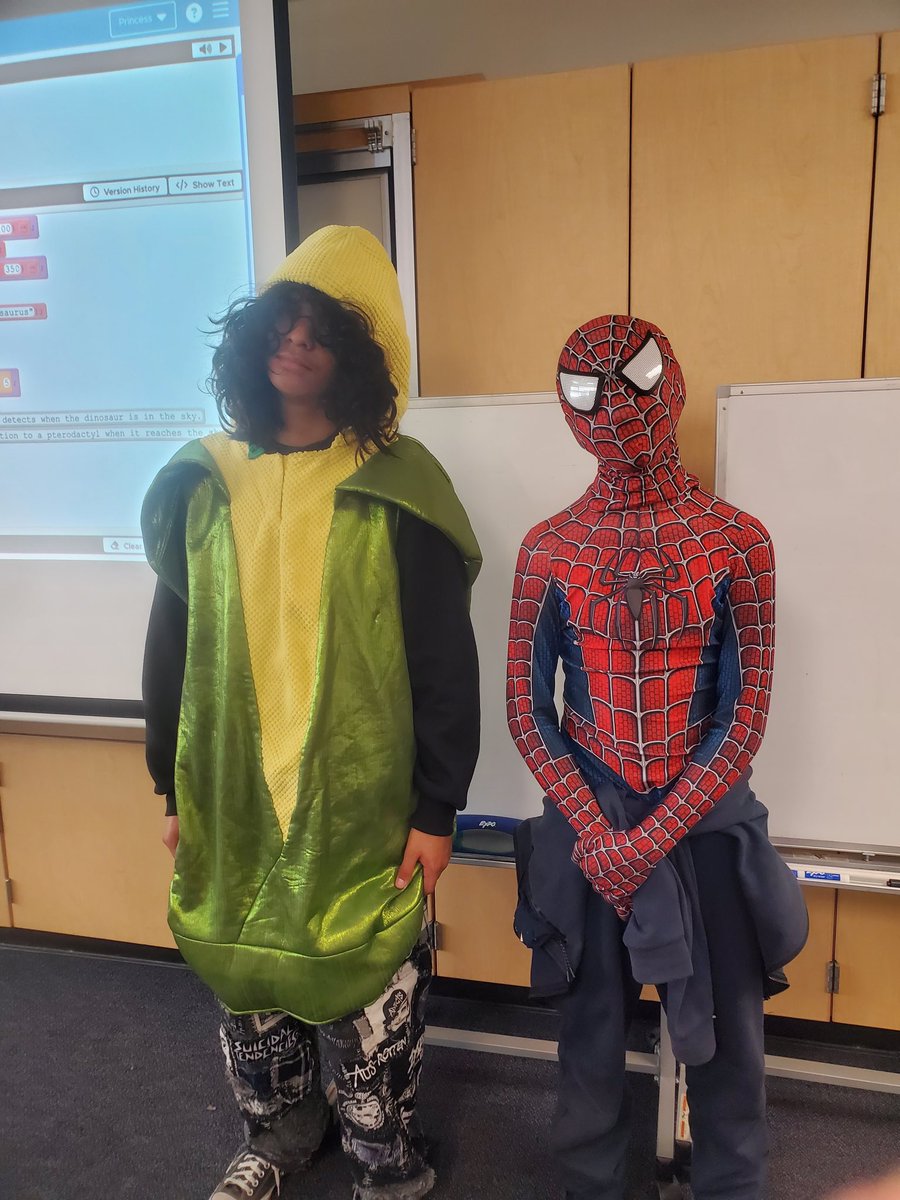 MathPrincessC's tweet image. Not as many students dressed up this year for Halloween.  It is always fun to see what they dress up as.
