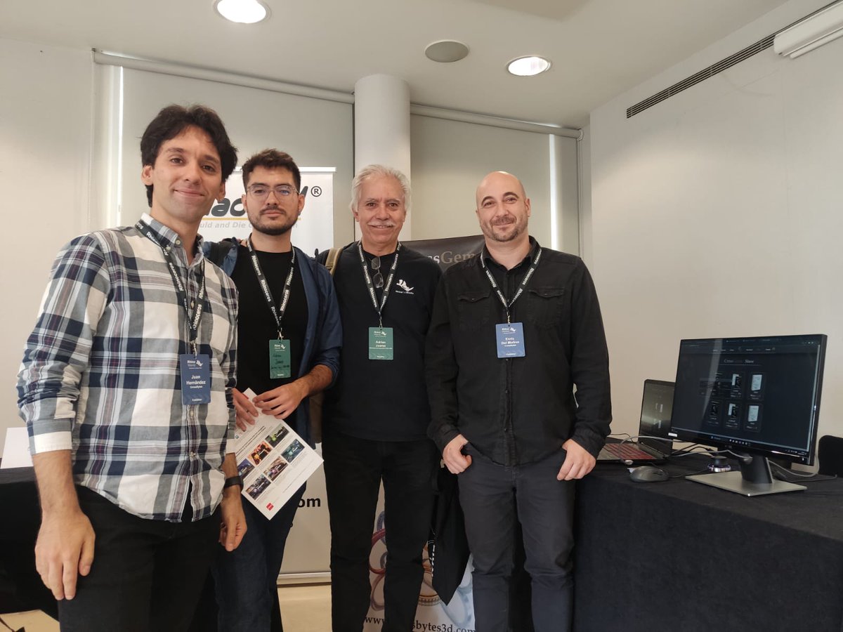 CrossBytes3D's tweet photo. A few pictures from the Rhino World Event. It was a pleasure to be there, showcasing our products and connecting with this wonderful community of people and learning from their experiences and gaining insights to provide the best softwares to all of you.

#rhino3dworld2023 https://t.co/aS05bnbtIE