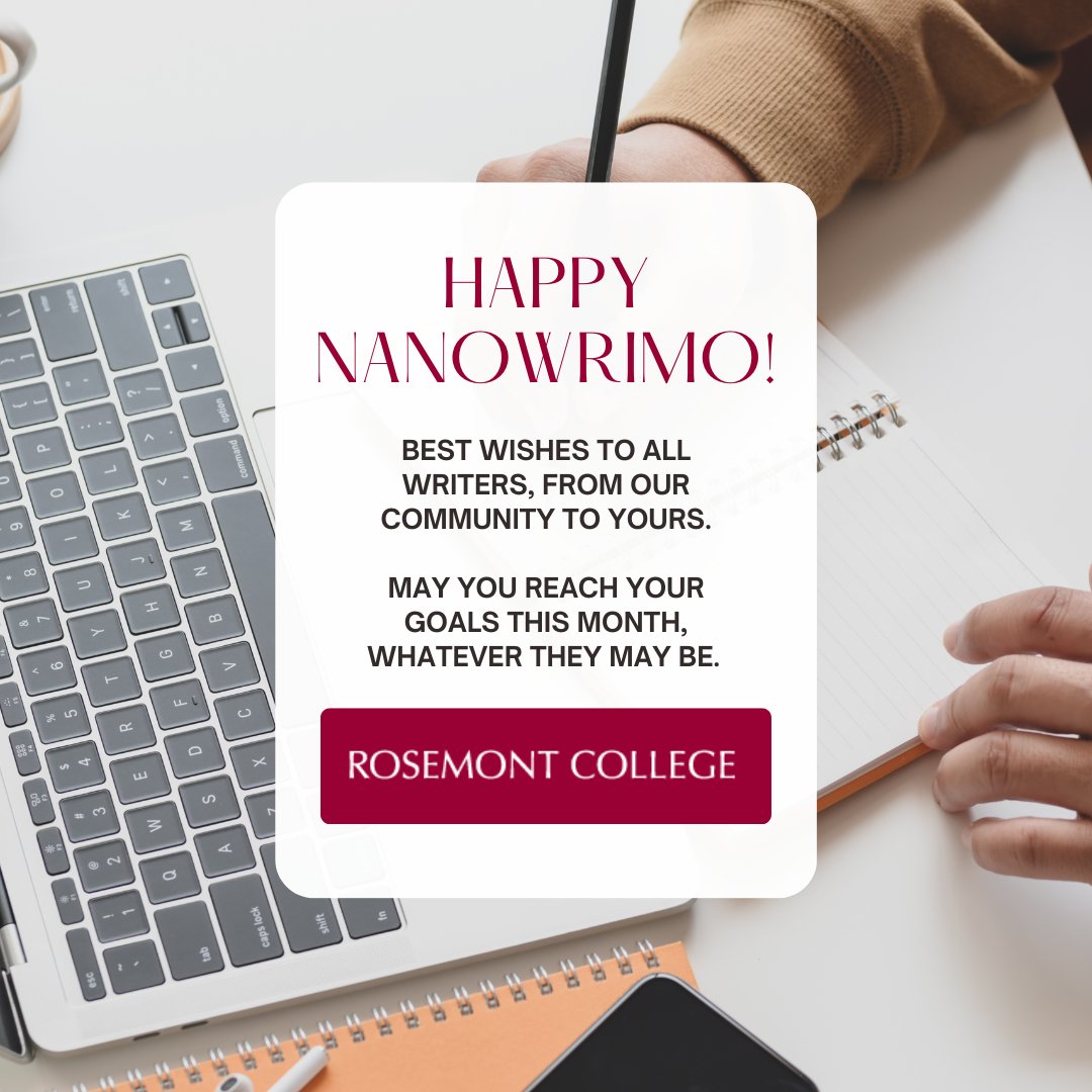 Wishing creative flow and speedy fingers to all #NaNoWriMo #writers on the start of your #writing journey. We're here to support you and your work year round. 

#Nanowrimo2023 #WritingCommunity #amwriting #phillywriters #writewithus