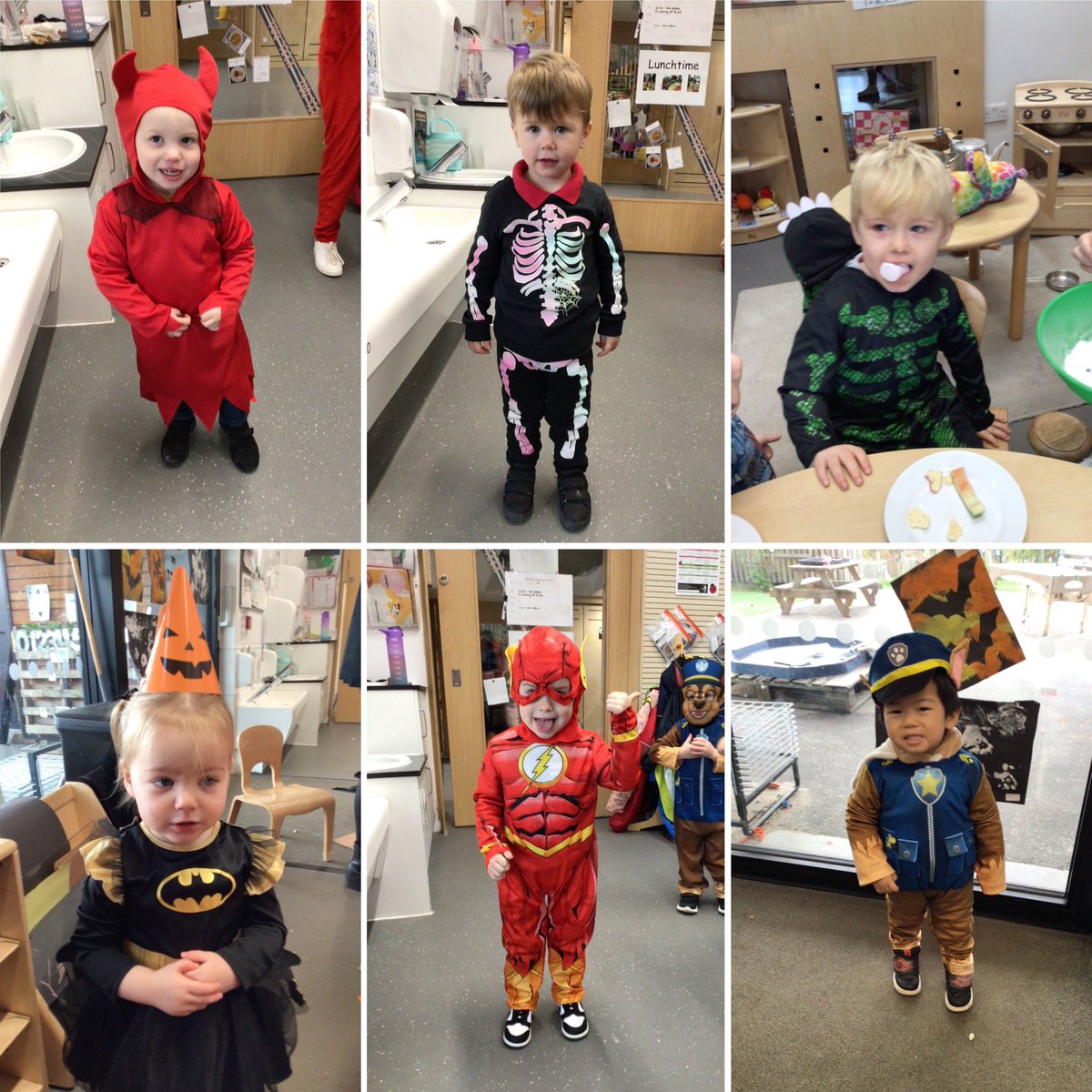Our Busy bee’s  had so much Halloween fun, dressing up, games and spooky sensory experiences. 🎃👻