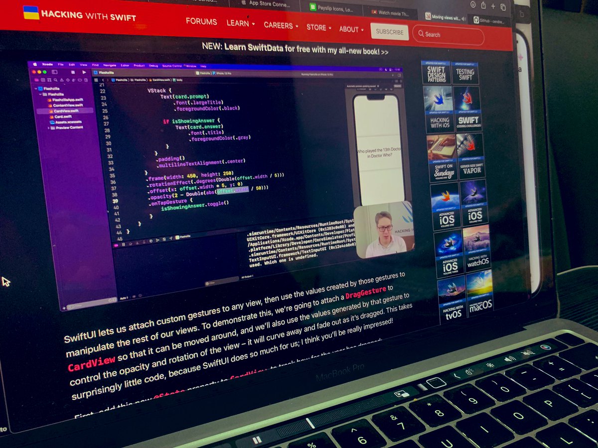 YusKhaliesah's tweet image. Hacking system ❌
Hacking with swift ✅

#buildinpublic #hackingwithswift