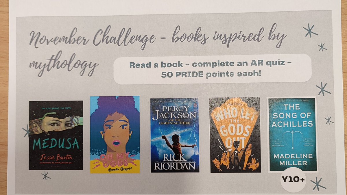 November reading challenge has started