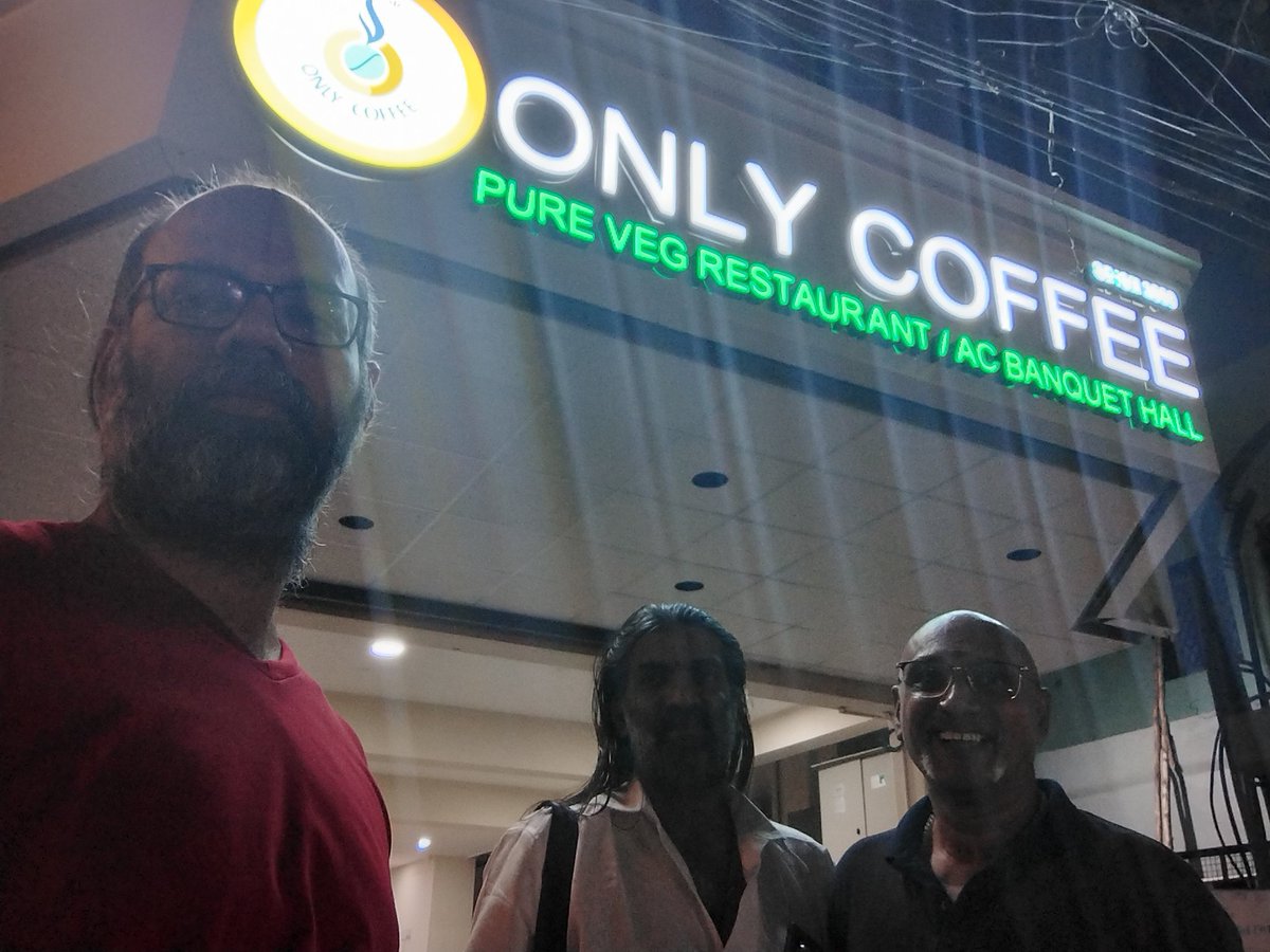 jkgche's tweet photo. Found a new venue for meet @ mambalam with @Sevakofmata & Balji
#OnlyCoffee https://t.co/wbhrhVsDsa