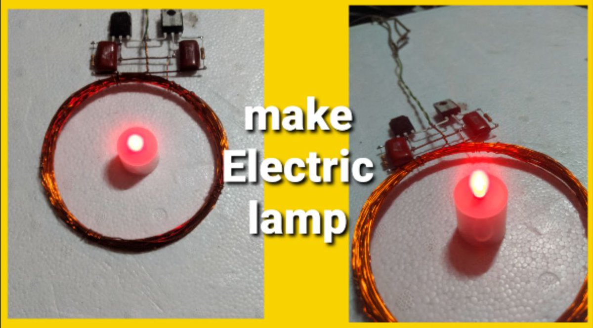 How to make Electric lamp
👉youtu.be/dFKFkvl6lrU?si…