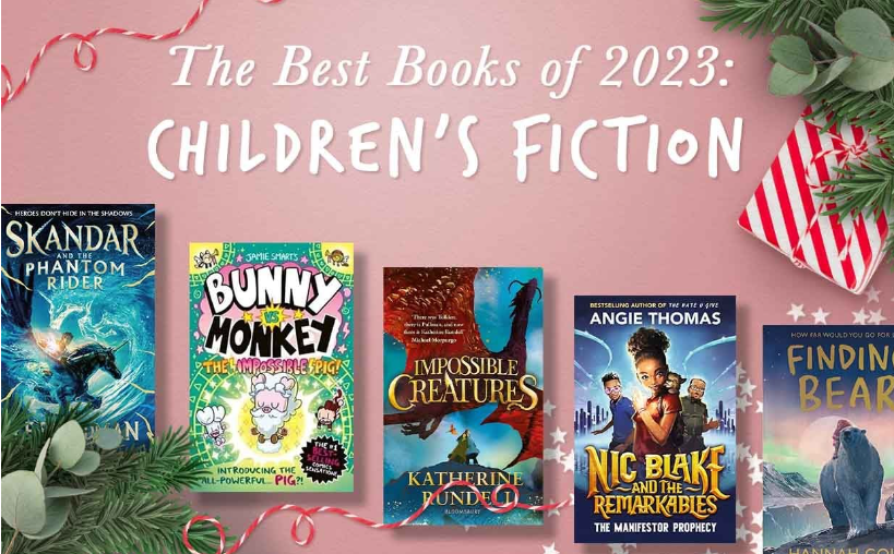 Usborne's tweet photo. Great to see 5 of our books on @Waterstones Best Children's Fiction Books of 2023!

⭐Glassborn by Peter Bunzl
❄ The Snow Girl by @sophieinspace 
🗝 The Secret of the Blood-Red Key by @DavidFarrUK 
🌊 Mysteries at Sea by @AMHowellwrites 
☀ Sunshine Simpson by @glintinhereye https://t.co/uqxp98DVMO