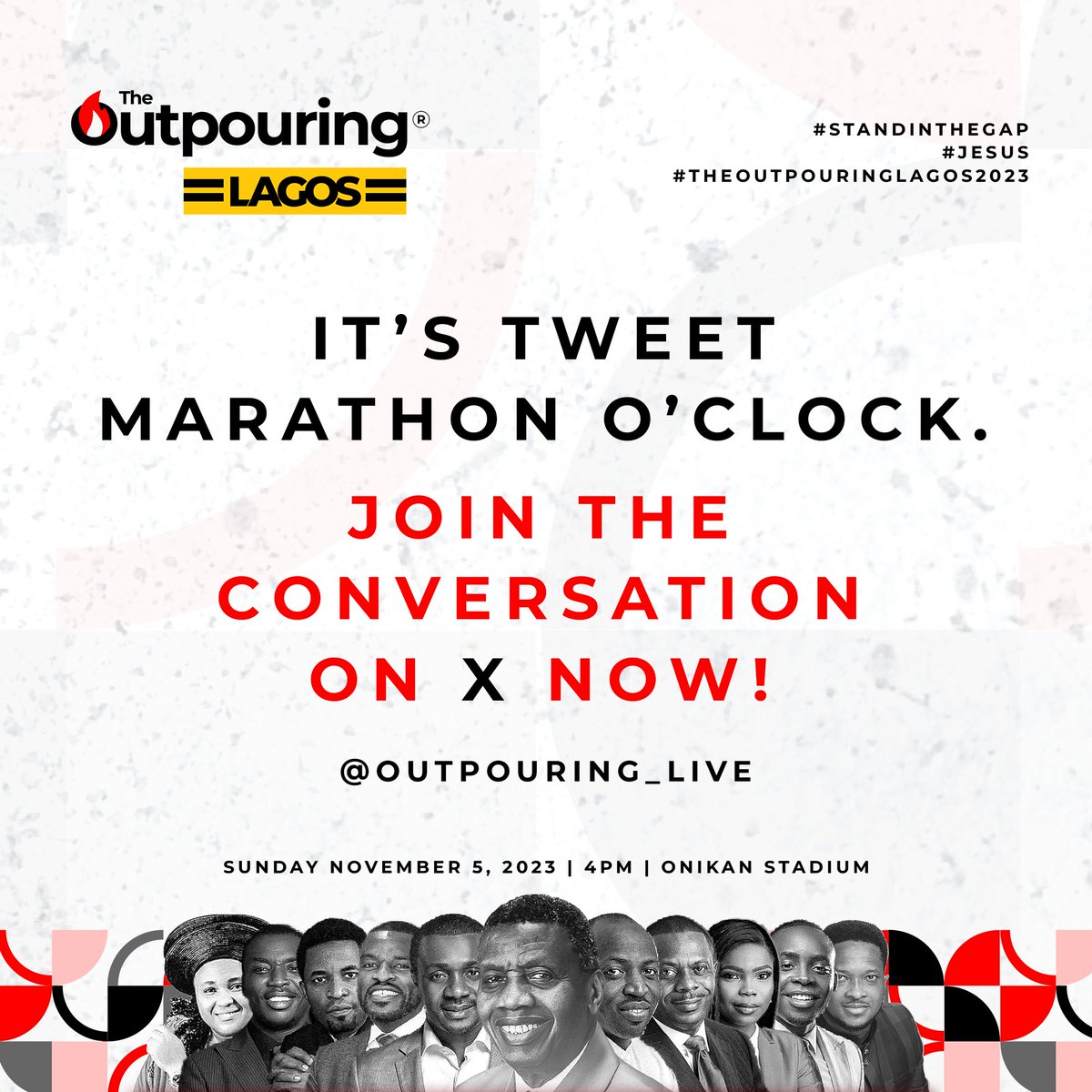 The Outpouring tweet media