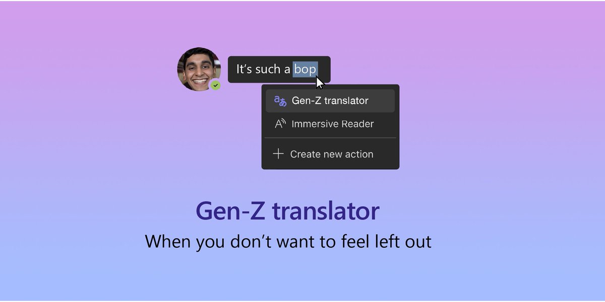 MicrosoftTeams's tweet photo. These features aren't real. But maybe that's a good thing. https://t.co/xg7MiGqCVk