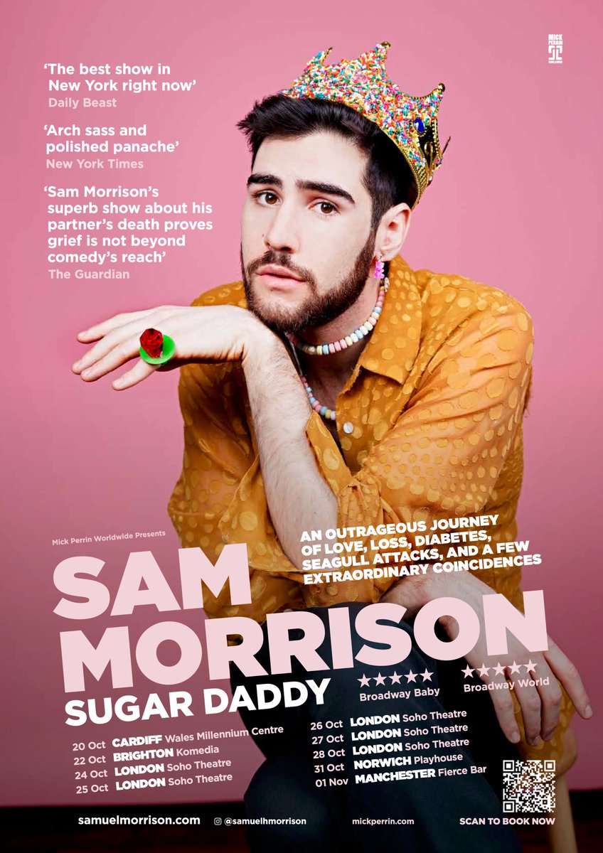 COMEDY PICK OF THE WEEK: One of New York’s finest is gracing the stage at @fiercebarmcr tonight for a midweek treat as @samuelhmorrison brings his latest tour show ‘Sugar Daddy’ to town... manchesterwire.co.uk/guide/comedy-o…