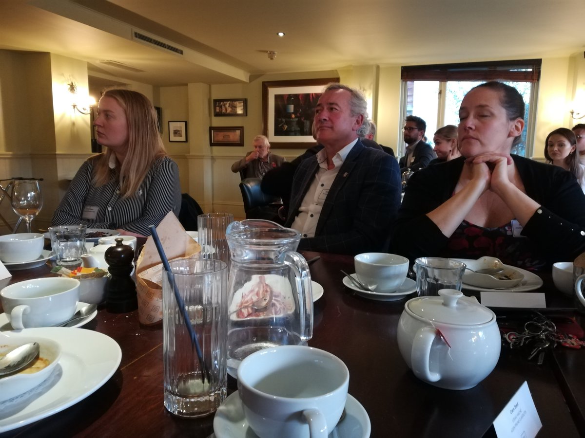 TidalDirect's tweet photo. #November1st Thank you @simoncook13 🍂A great start to the month @LunchBusiness with @CheltenhamBC chief executive Gareth Edmundson  sharing #Cyber2 @GoldenValley_UK #MX &amp; @CheltBoroHomes &amp; Public Hearts Defib🆕@cobaltimaging @FrankSmithandCo @WillansLLP @VineyJonathan @maggies https://t.co/JFedVNls2Q