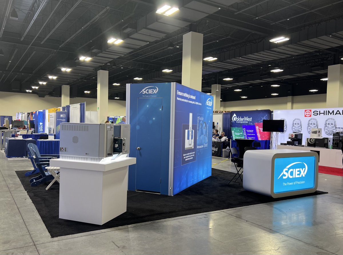 SCIEXForensics's tweet image. If you are attending #SOFT2023 in Denver, CO - stop by Booth #102 and visit us! #SOFTTOX #ForensicAnalysis #MassSpec #TeamSCIEX